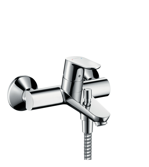 MISCELATORE VASCA ESTERNO Hansgrohe FOCUS E2 (senza doccetta, flessibile e supporto)