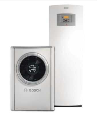 POMPA DI CALORE Junkers Bosch COMPRESS 7000 da 9 kW con Unità Interna c/bollitore integrato da lt 190 AW 9 M