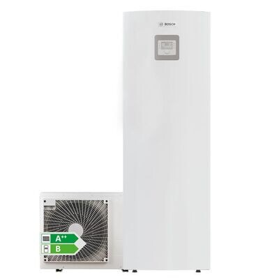 POMPA DI CALORE Junkers Bosch 16 kW COMPRESS 3000 con Unità Interna c/bollitore bivalente per integrazione solare da lt 190 AWS 15s - MSS