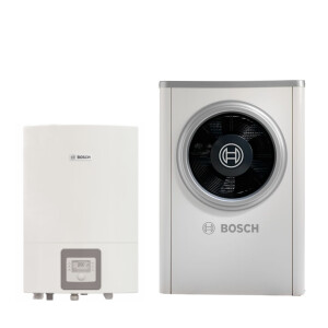 POMPA DI CALORE Junkers Bosch COMPRESS 7000 da 9 kW con Unità Interna murale Elettrica AW 9 E