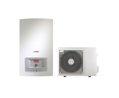 POMPA DI CALORE Junkers Bosch 12 kW COMPRESS 3000 con Unità Interna murale Ibrida AWS 11t - BS (trifase)