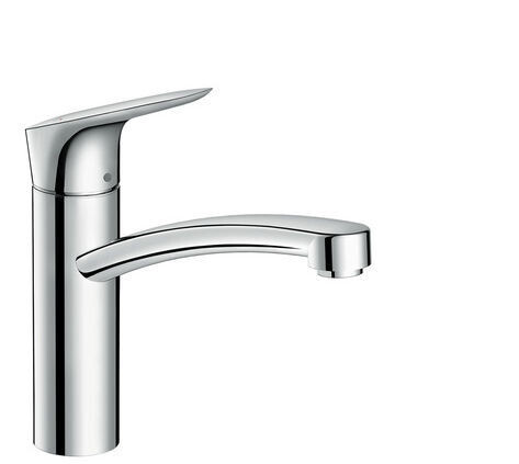 MISCELATORE CUCINA LAVELLO CON BOCCA GIREVOLE Hansgrohe LOGIS 160 con "COOLSTART"