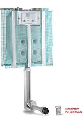 CASSETTA INCASSO PUCCI mod. ECO 2 PULSANTI 4/9 lt SENZA PLACCA