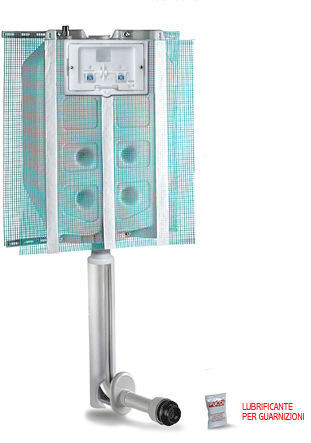 CASSETTA INCASSO PUCCI mod. ECO 2 PULSANTI 4/9 lt SENZA PLACCA