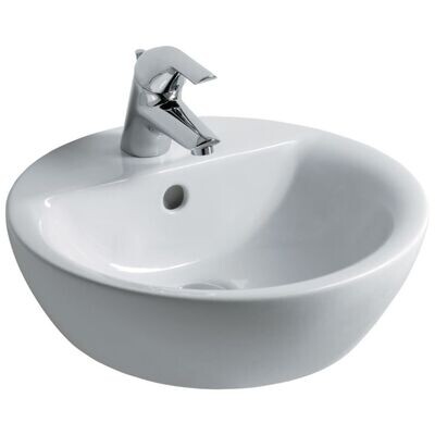 LAVABO DA APPOGGIO Ø 43 cm mod. CONNECT Ideal Standard colore BIANCO EUROPEO LAVABO DA APPOGGIO Ø 43 cm mod. CONNECT Ideal Standard colore BIANCO EUROPEO