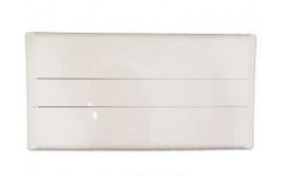 R 01 SOLO PLACCA ESTERNA cm 35x17,5 BIANCA PER CASSETTA GARDA/EUROGARDA ELITE
