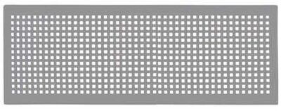 GRIGLIA Design ZEHNDER modello TORINO (430x160mm) INOX