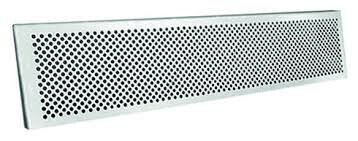 GRIGLIA Design ZEHNDER modello PISA (430x160mm) INOX