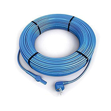 CAVO SCALDANTE DA mt 14 CON TERMOSTATO INTEGRATO PER TUBAZIONI DI ACQUA E/O FLUIDI IN GENERE