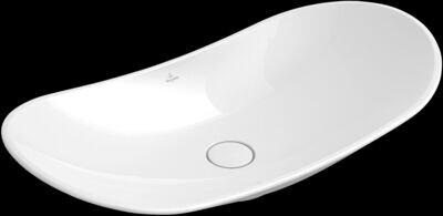 Lavabo da appoggio Villeroy & Boch mod. My Nature cm 81x41 cod. 411080R1 Bianco Alpin CeramicPlus