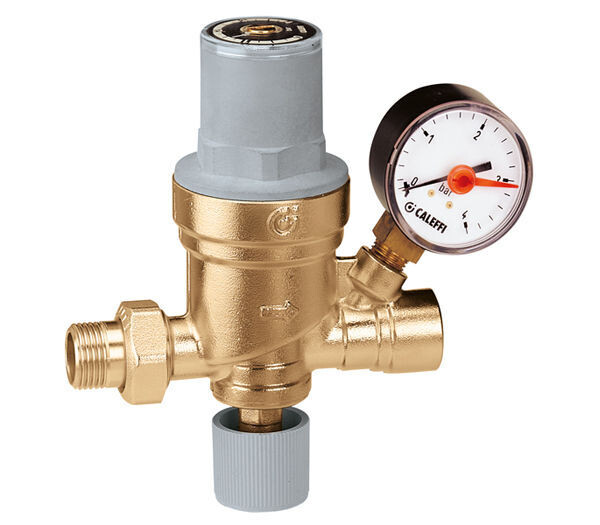 GRUPPO DI RIEMPIMENTO CALEFFI Ø 1/2 CON MANOMETRO 0,2÷4 bar art. 553640