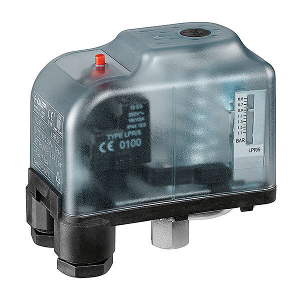 PRESSOSTATO DI MINIMA CALEFFI A RIARMO MANUALE REGOLAZIONE 0,5÷1,7 bar art. 625100