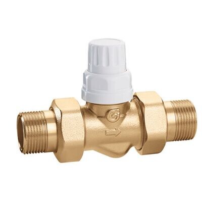 VALCOLA DI ZONA CALEFFI A 2 VIE Ø 1" SENZA COMANDO ELETTROTERMICO art. 676060