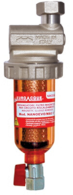 Defangatore Filtro magnetico Euroacque con attacco a squadra NANO EVO MAG d. 3/4 F