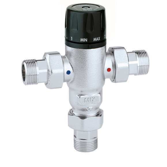 MISCELATORE TERMOSTATICO ANTICALCARE CALEFFI Ø 1/2 REGOLAZIONE 30÷65° art. 521400