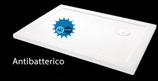 Piatto doccia 1500x760 mm in acrilico rinforzato Clear Gold h35 mm bianco