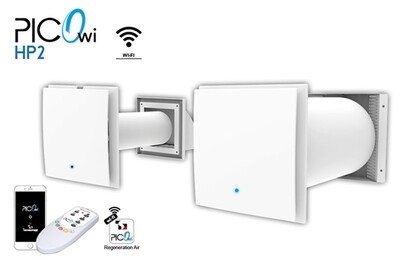 RECUPERATORE DI CALORE Tecnosystemi PICO HP2 30 WIFI (portata max 32 m3/h)