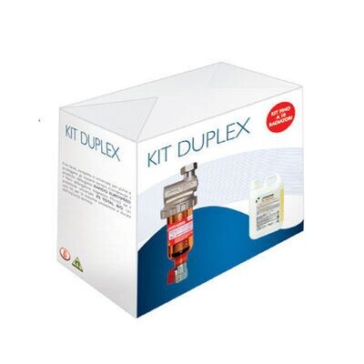 Kit Duplex Euroacque - Defangatore magnetico NANO EVO + liquido XS DUPLEX