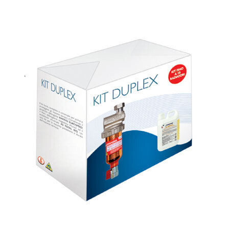 Kit Duplex Euroacque - Defangatore magnetico NANO EVO + liquido XS DUPLEX