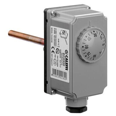 TERMOSTATO AD IMMERSIONE CALEFFI REGOLAZIONE 0÷90° art. 622000