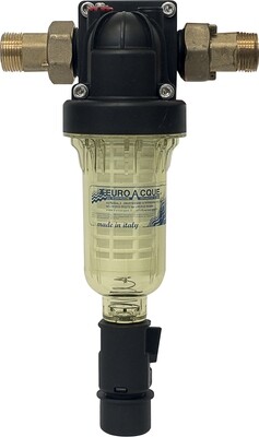 Filtro autopulente ruotabile semi-automatico Euroacque HF d. 1"1/4 M