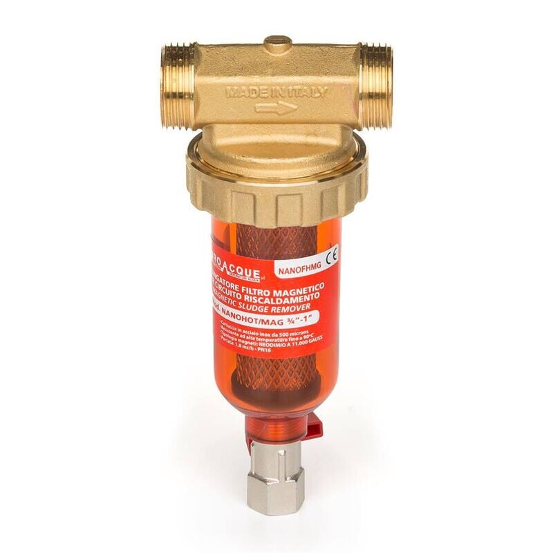 Defangatore Filtro magnetico Euroacque NANO HOT MAG d. 3/4 F - 1" M