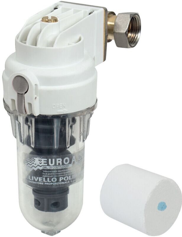 Dosatore proporzionale con by-pass automatico Euroacque CLICK BYPASS d. 1/2 F