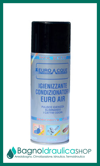 EUROAIR PULITORE IGIENIZZANTE PER MANUTENZIONE E PROFUMAZIONE UNITA' INTERNE
