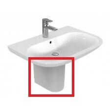 SEMICOLONNA ACTIVE Ideal Standard colore BIANCO EUROPEO