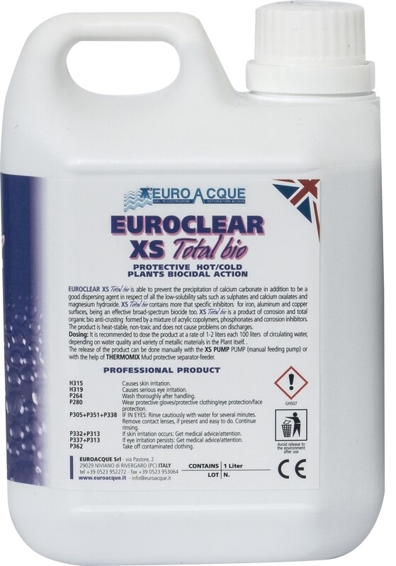 XS TOTAL BIO - Liquido Protettivo filmante universale Euroacque in fustino da lt 1