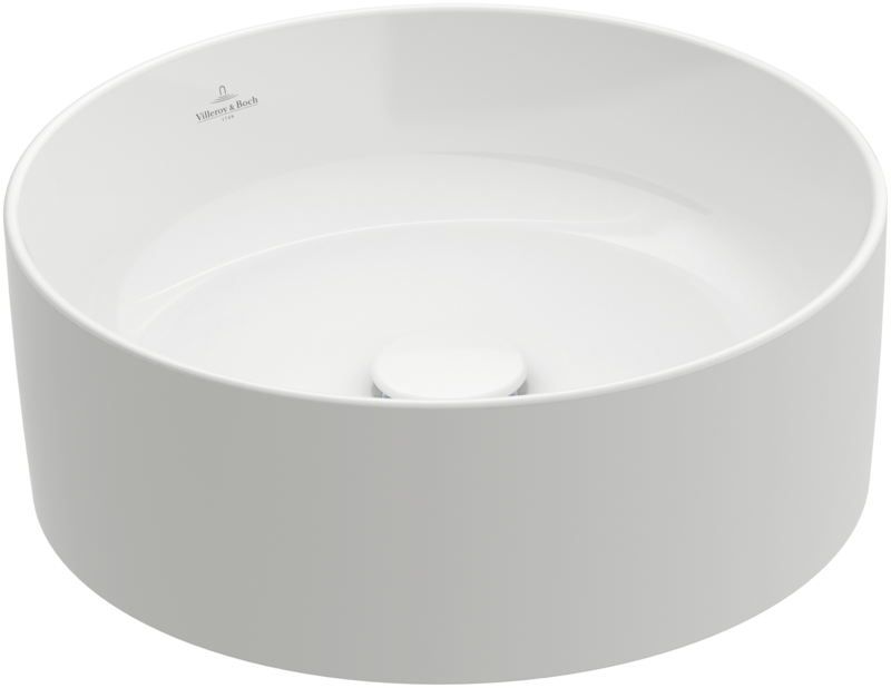 4A1840RW COLLARO LAVABO DA APPOGGIO 400 MM STONE WHITE (B.CO OPACO) CP