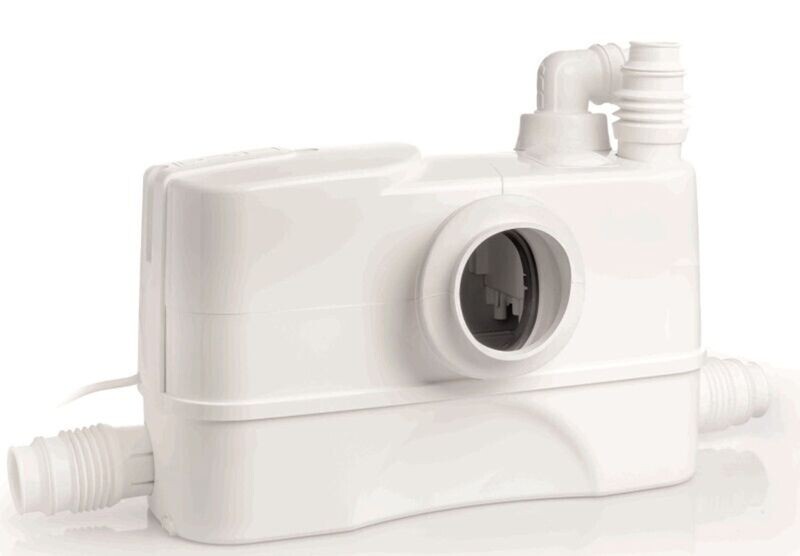 Trituratore Dab GENIX 130 per WC + 3 altre utenze (es. lavabo, bidet, doccia)
