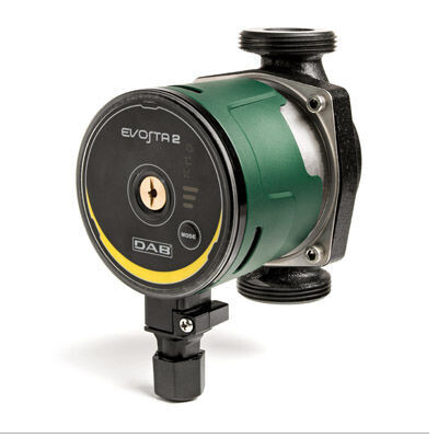 POMPA ELETTRONICA PER RISCALDAMENTO E CONDIZIONAMENTO EVOSTA 2 DAB 40-70/130 (ATTACCHI POMPA 1" PER BOCCHETTONE 1/2")