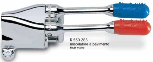 RIVER R550283 - Miscelatore esterno a due pedale per fissaggio a pavimento