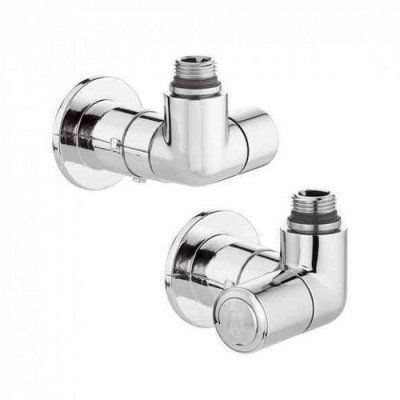 VALV.TERM.DX+DET.SX 1/2"X23 CROMO LUCIDO