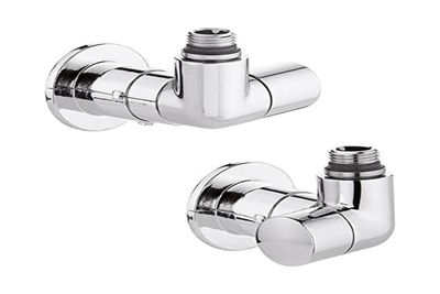 VALV.TERM.SX+DET.DX 1/2"X23 CROMO LUCIDO