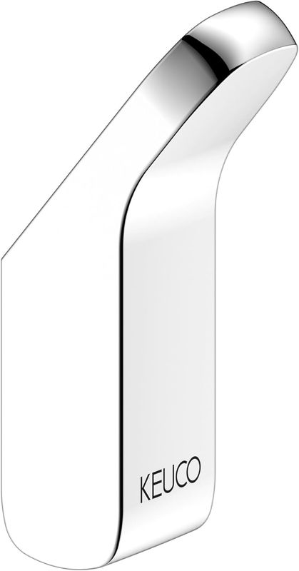 Keuco 12715010000 12715010000-Gancio per Asciugamani, Cromato, Argento