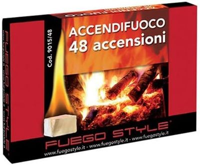 ACCENDIFUOCO A CUBETTI 48 ACCENSIONI ACCENDIFUOCO A CUBETTI 48 ACCENSIONI