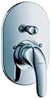 Hansgrohe 31745000 Parte Esterna Miscelatore Vasca/Doccia Focus e, Argento