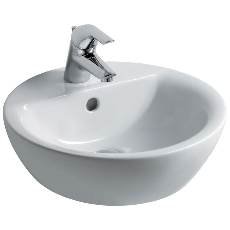 LAVABO DA APPOGGIO Ø 43 cm mod. CONNECT Ideal Standard colore BIANCO EUROPEO LAVABO DA APPOGGIO Ø 43 cm mod. CONNECT Ideal Standard colore BIANCO EUROPEO