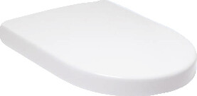 Villeroy & Boch Subway 2.0 copriwater - tavoletta wc bianca con QuickRelease - copriwater removibile - sedile per wc in Duroplast - coperchio per water extra largo, forma a D - ricambio originale