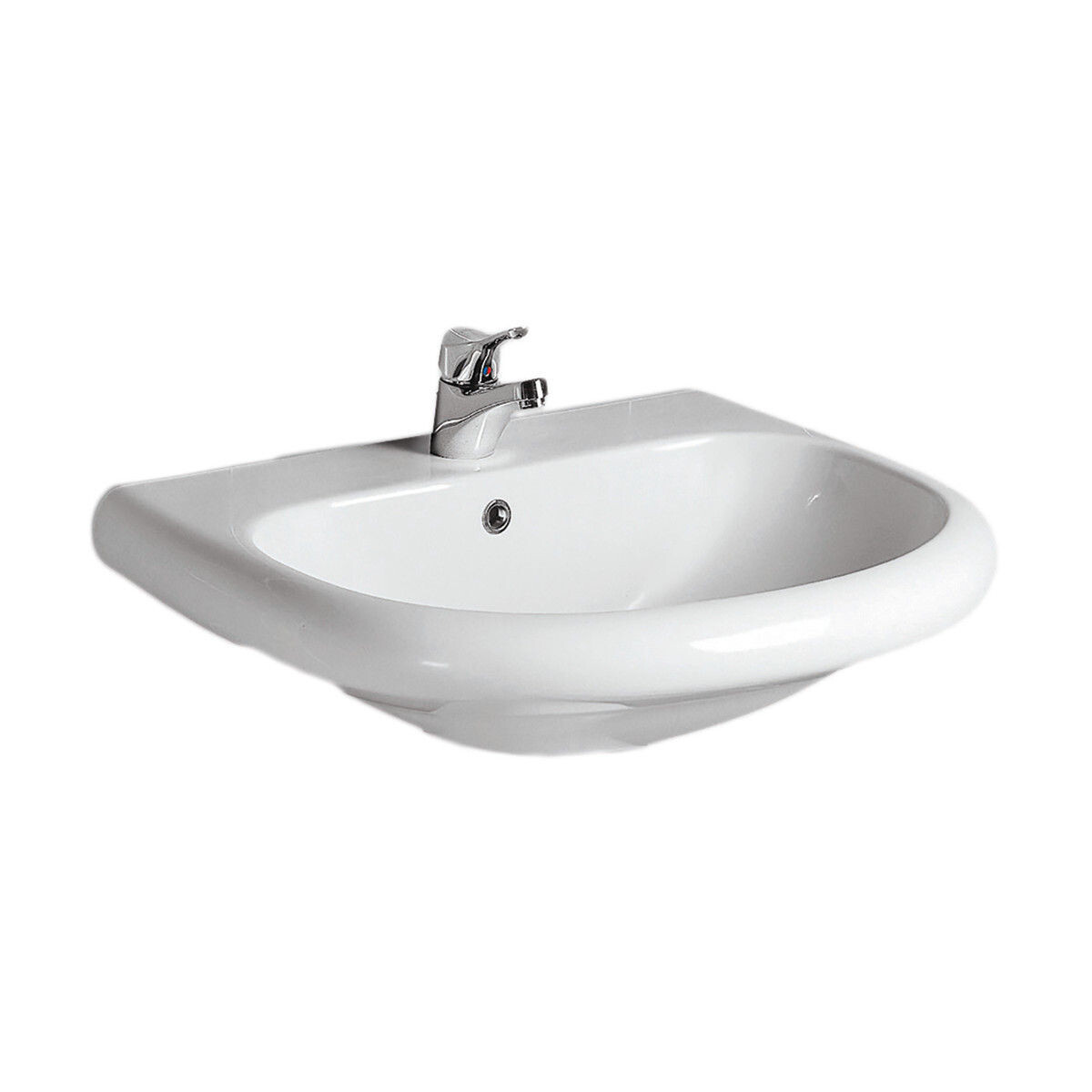 LAVABO Ideal Standard TESI CLASSIC cm 65 colore BIANCO EUROPEO LAVABO Ideal Standard TESI CLASSIC cm 65 colore BIANCO EUROPEO