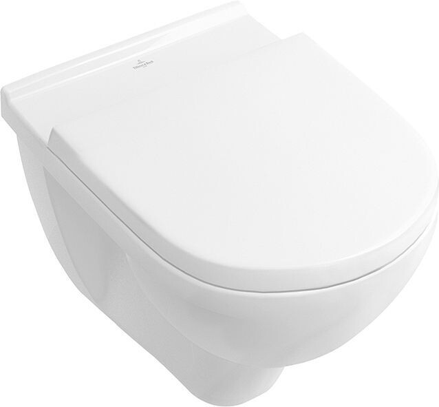 PACCHETTO COMBINATO Villeroy & Boch WC SOSPESO + SEDILE C/CHIUSURA RALLENTATA mod. O.NOVO DIRECT FLUSH SENZA BRIDA