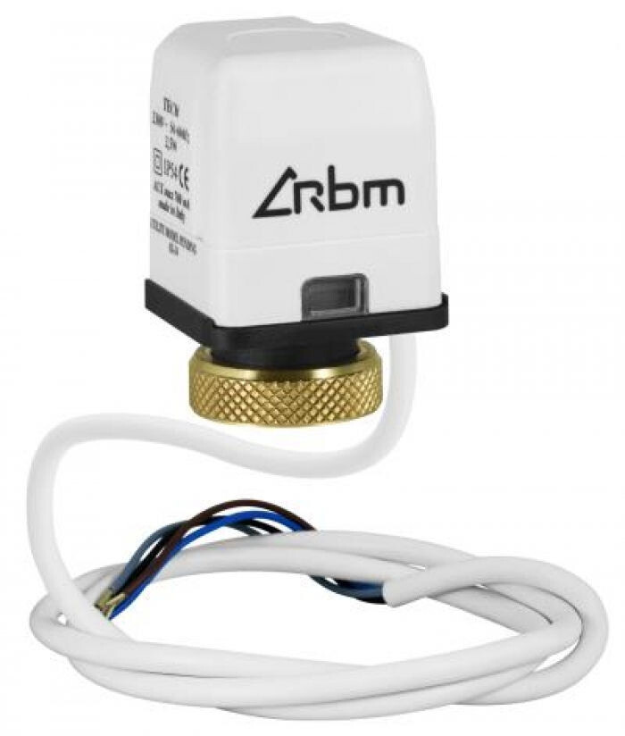 RBM 03060042 -Servomotore elettrotermico 220V versione a 4 fili con microinterruttore ausiliario