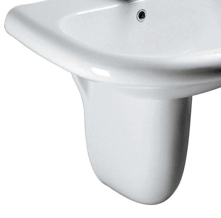 SEMICOLONNA Ideal Standard TESI CLASSIC colore BIANCO EUROPEO SEMICOLONNA Ideal Standard TESI CLASSIC colore BIANCO EUROPEO
