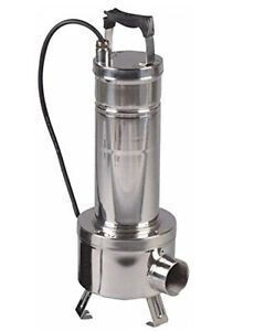 POMPA SOMMERSA DAB IN ACCIAIO INOX PER ACQUE NERE FEKA VS 550 M-NA SENZA GALLEGGIANTE (alim. 1x220-240V 50Hz) (DAB60219352H)