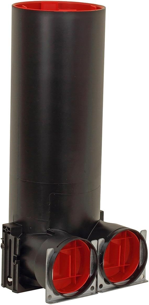TVA-K 2x75 BOCCHETTA IN ABS X GRIGLIA DN 125 (385mm)