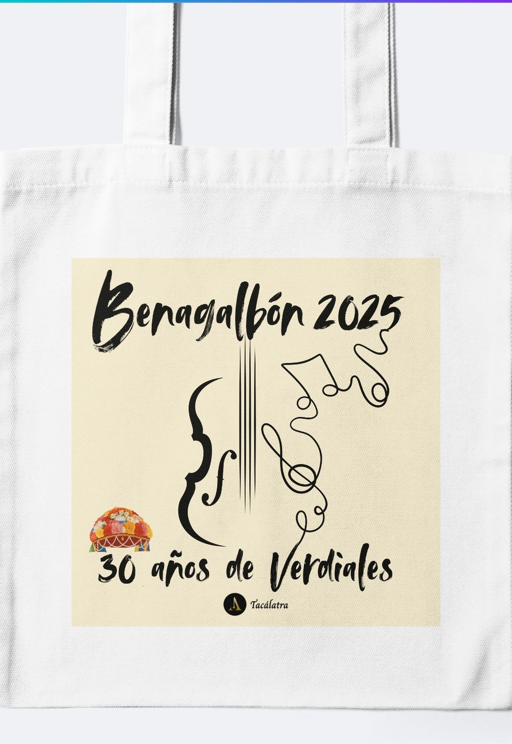 Tote bag verdiales de Benagalbón