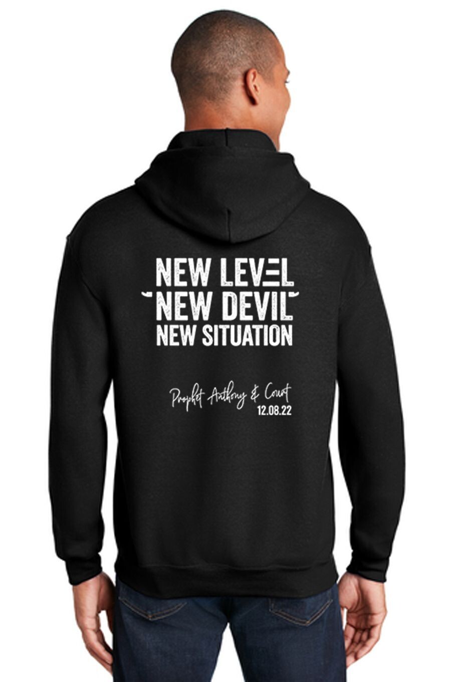Mighty Flames Ministries "Hoodies" (New Level) 1-Color Print
