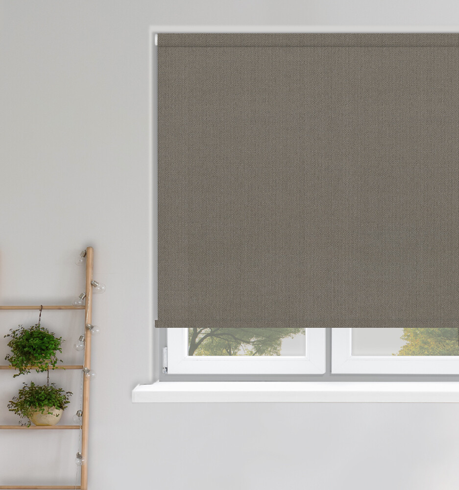 Tiree Elephant (Grey) Roller Blind